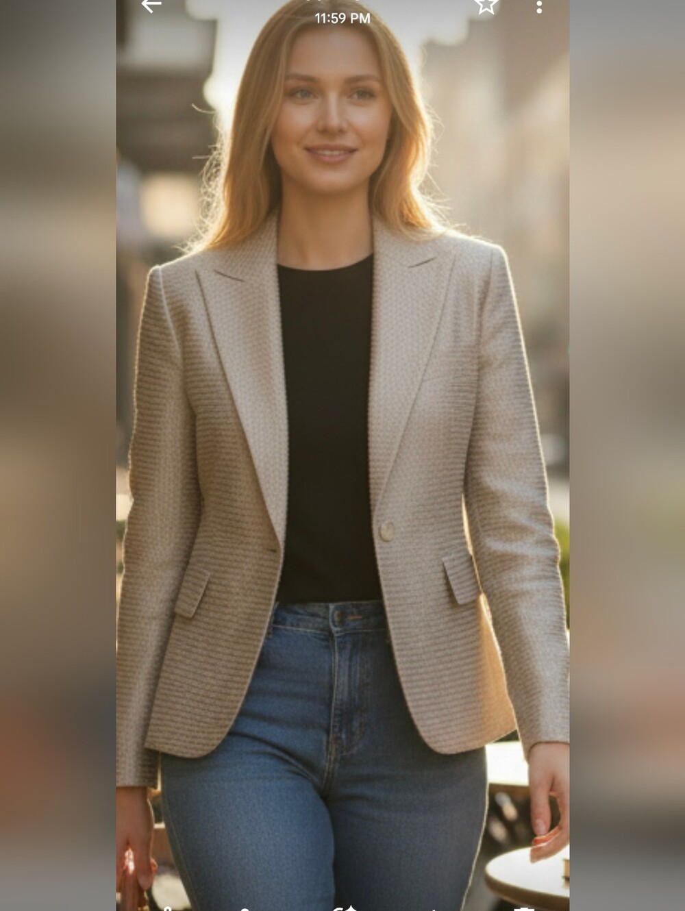 Signature by Larry Levine blazer. Size 4